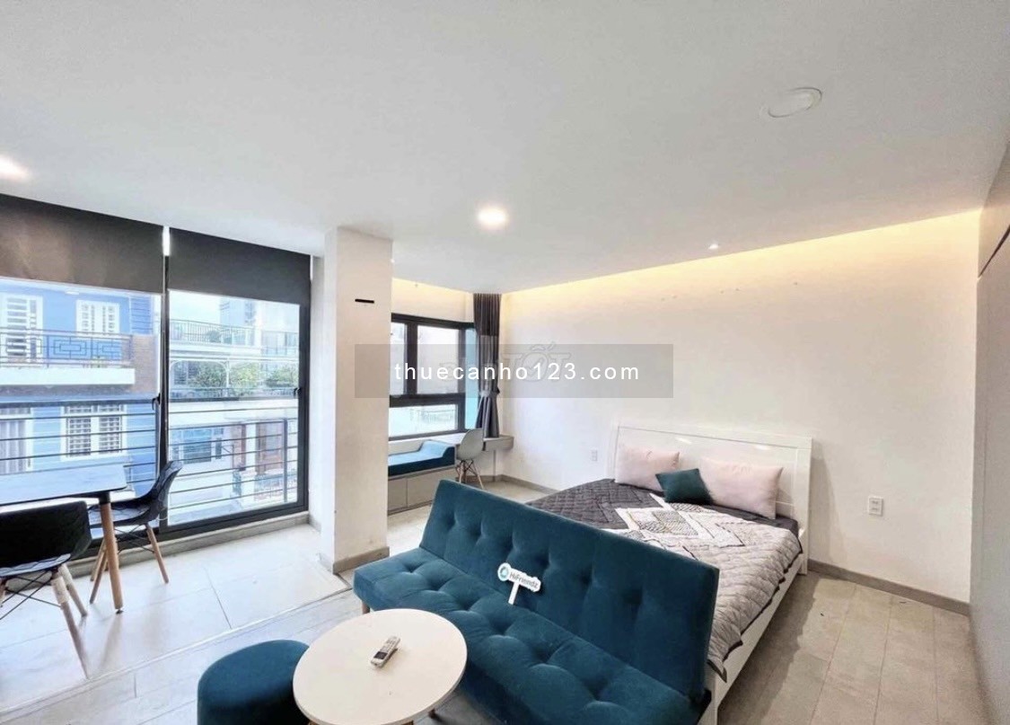 Hệ thống Studio/1PN/2PN Full NT ban công/cửa sổ, NEW100%. Gần Lotte, Him Lam, Hỗ trợ tìm phòng Free