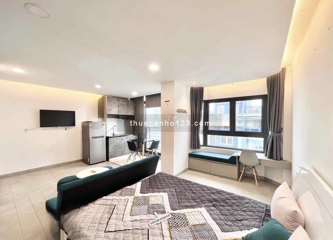 Hệ thống Studio/1PN/2PN Full NT ban công/cửa sổ, NEW100%. Gần Lotte, Him Lam, Hỗ trợ tìm phòng Free