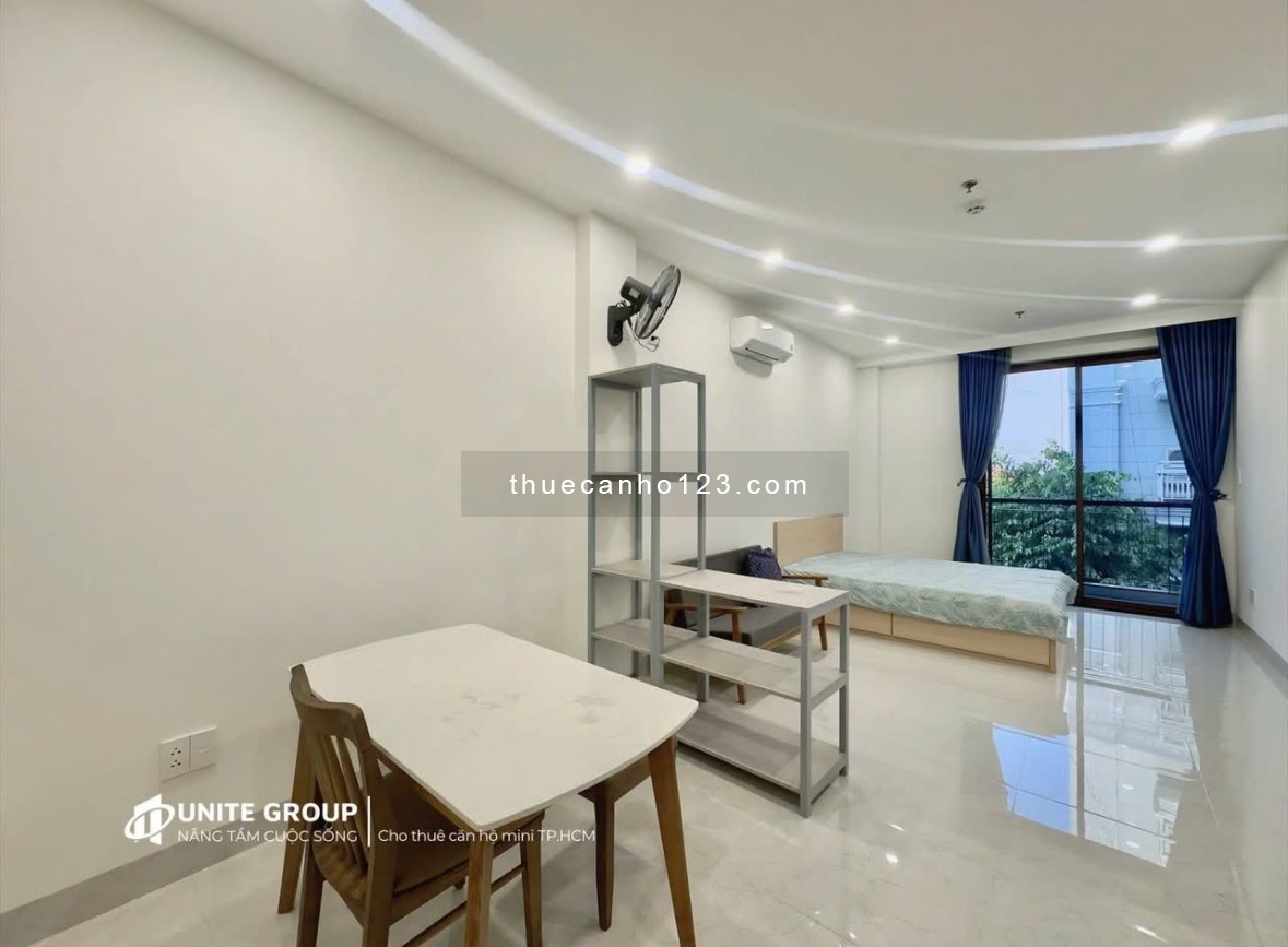 Hệ thống Studio/1PN/2PN Full NT ban công/cửa sổ, NEW100%. Gần Lotte, Him Lam, Hỗ trợ tìm phòng Free