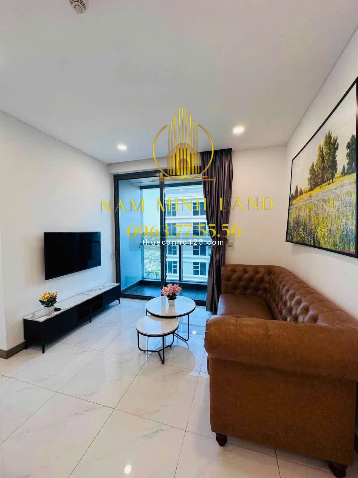 Hải Yến 0963775556- cho thuê căn hộ Sunwah Pearl 1 phòng ngủ, tầng cao, giá 20 triệu đủ nội thất