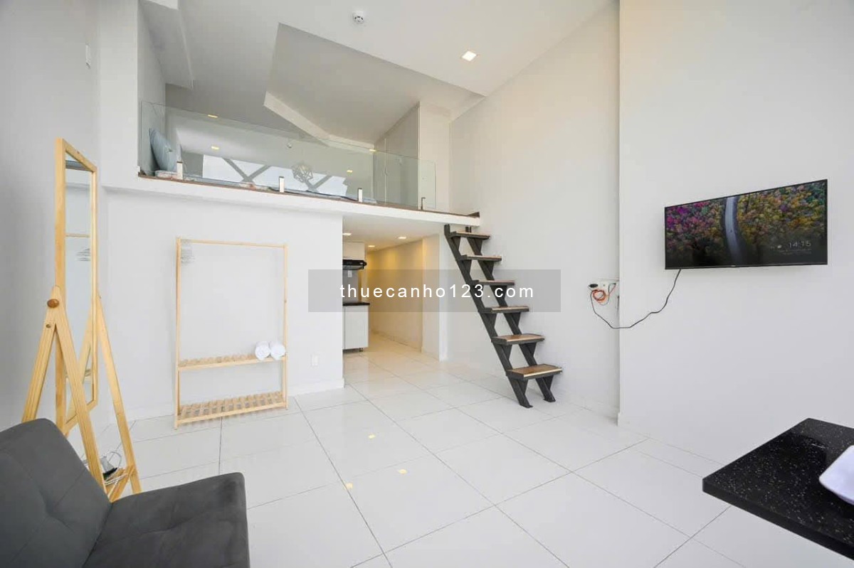 Căn STUDIO/DUPLEX có cửa sổ, Bancon thoáng mát, có View cạnh TDTU, Him Lam, Quận 4, Quận 1, UFM