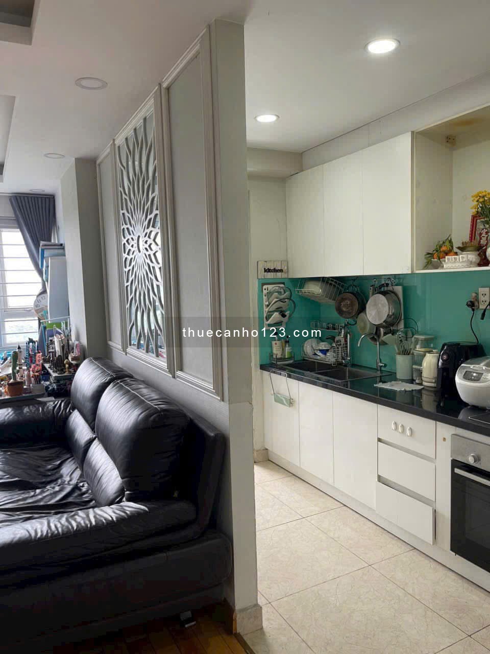 Chung cư Screc, Trường Sa, Quận 3: 85m2, 2p ngủ, full nội thất, 13tr/th