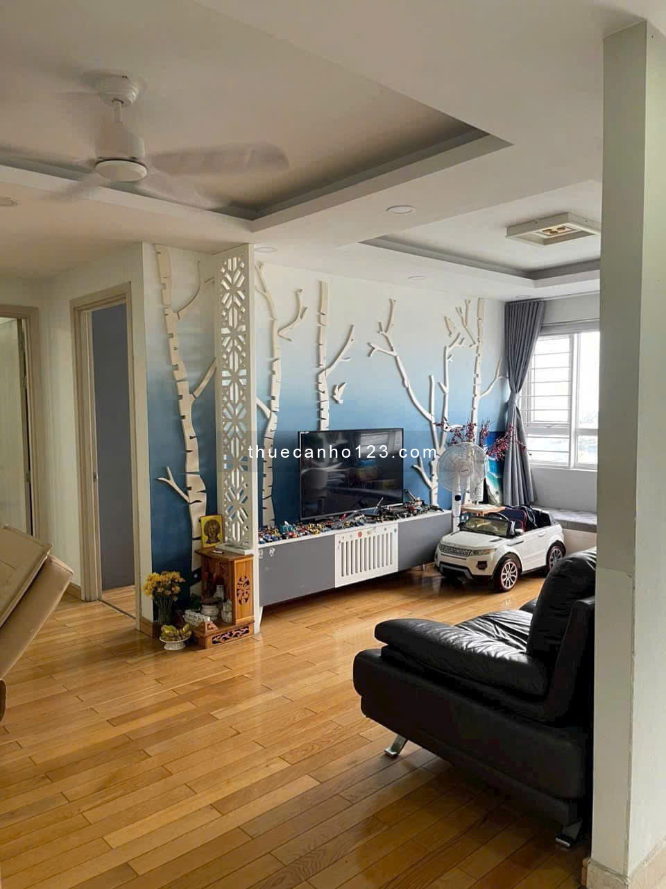 Chung cư Screc, Trường Sa, Quận 3: 85m2, 2p ngủ, full nội thất, 13tr/th