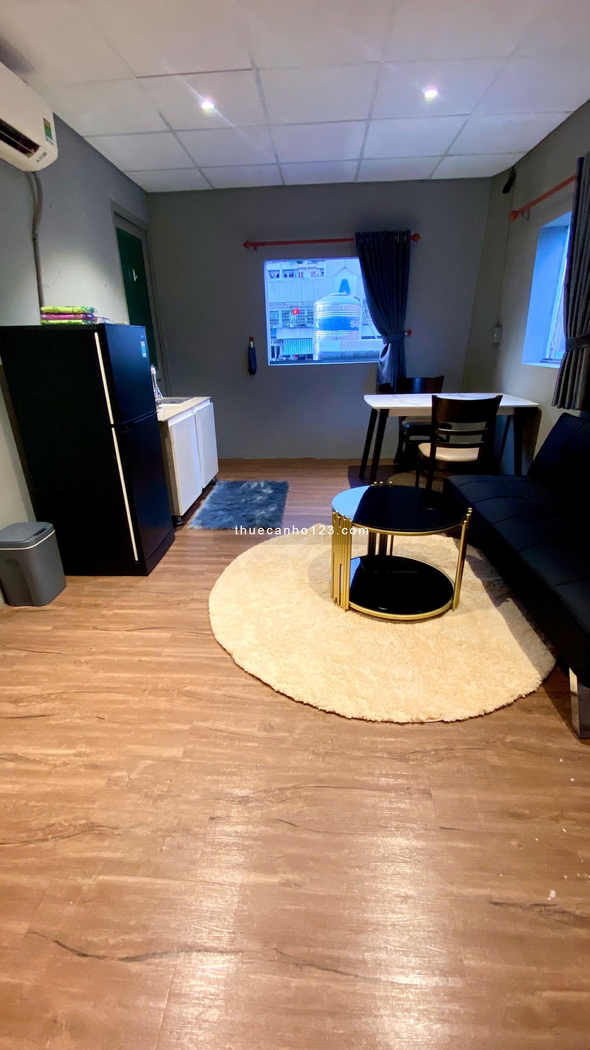 Căn Hộ Chính Chủ 1Phòng Khách+1Phòng Ngủ Trung Tâm Quận Bình Thạnh-Sát Q1 Chỉ 3p