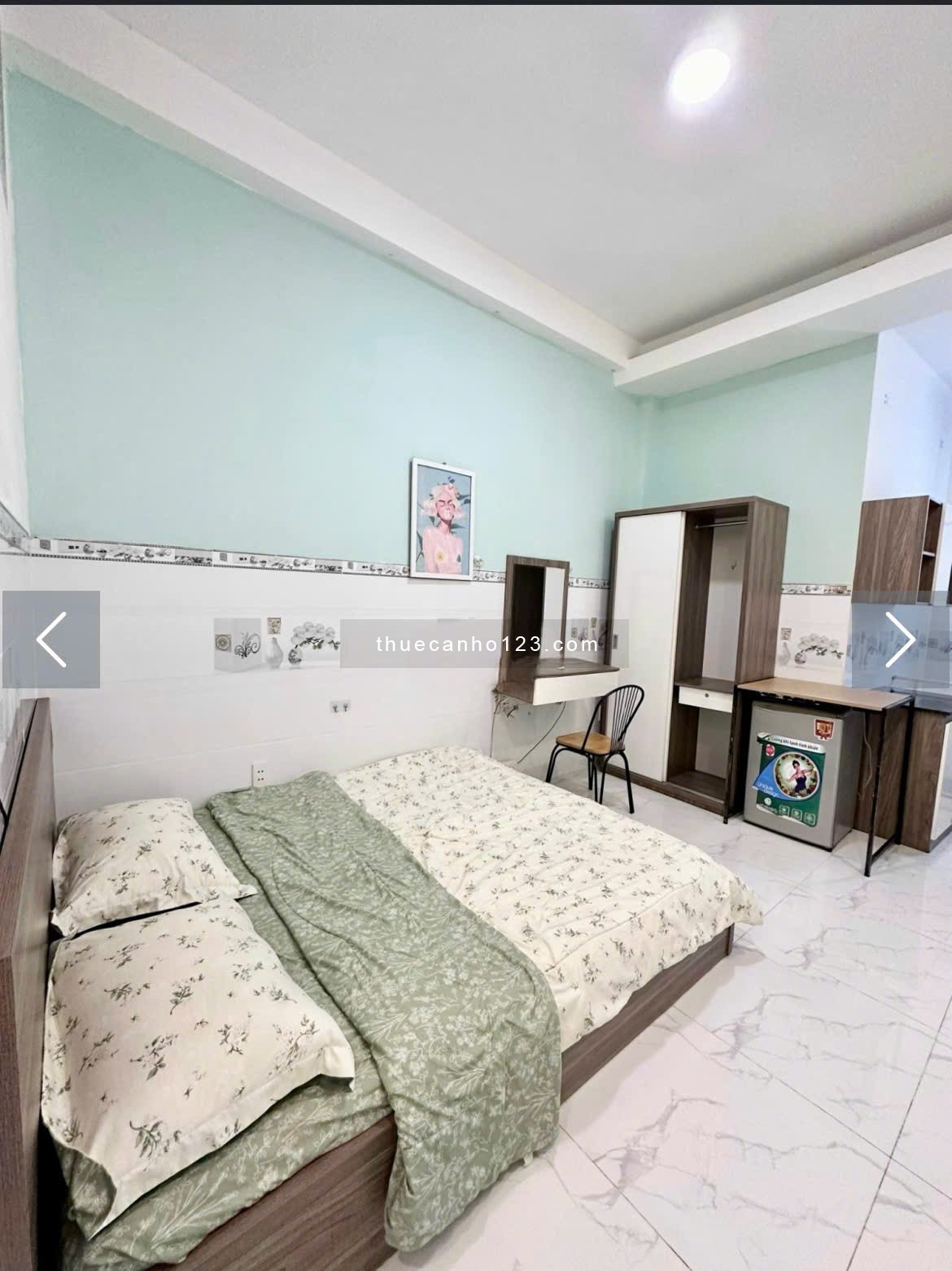 CHDV 25m2 có Nội thất, đường Cao Thắng, P11, Q10, 20m2, 5tr5/tháng.