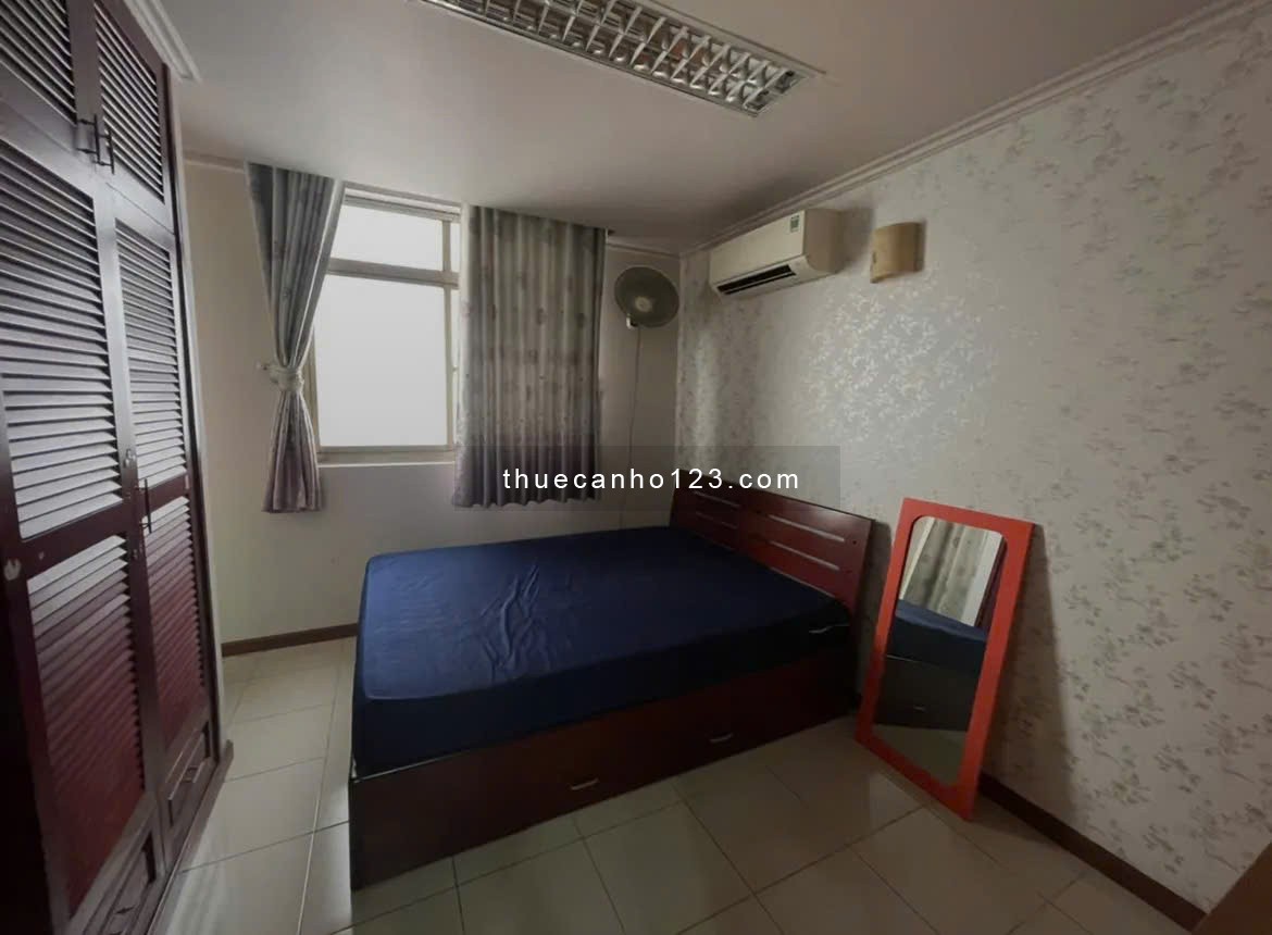 Chung cư Screc, Trường Sa, Quận 3: 81m2, 2p ngủ, full nội thất, 13tr/th