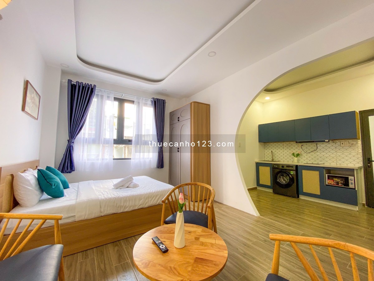 Khai Trương Tòa nhà 31 Căn Hộ 1PN New 100% Phong cách Địa Trung Hải gần Thích Quảng Đức, ngã tư PN