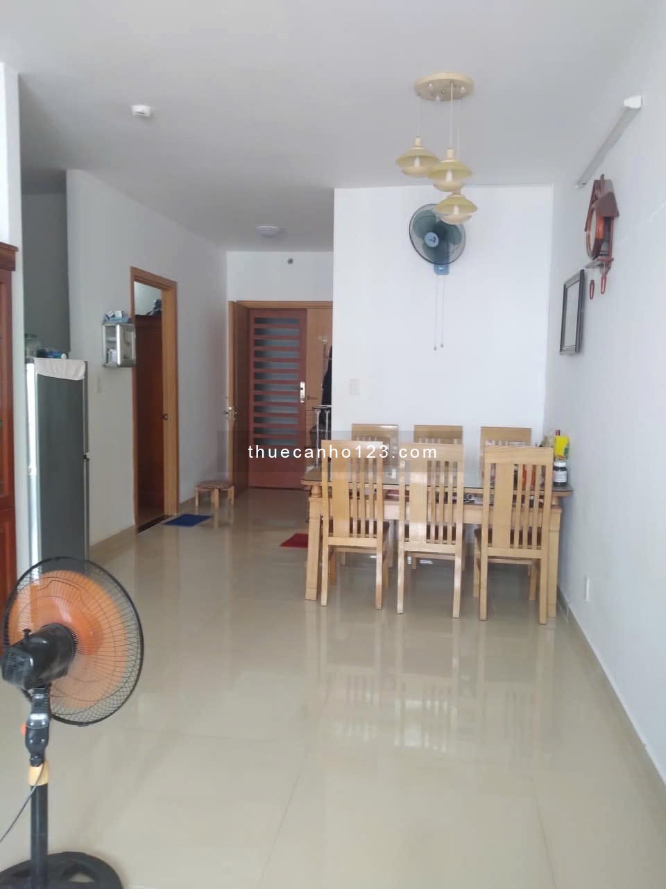 Screc Tower, Trường Sa, p12, Quận 3: 81m2, 2p ngủ, Nt, 13tr