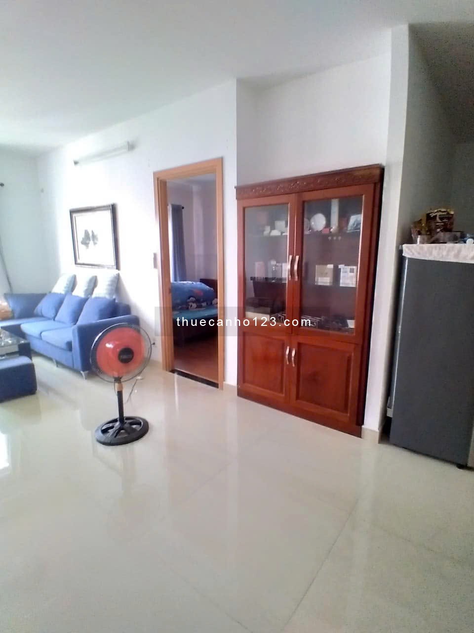 Screc Tower, Trường Sa, p12, Quận 3: 81m2, 2p ngủ, Nt, 13tr