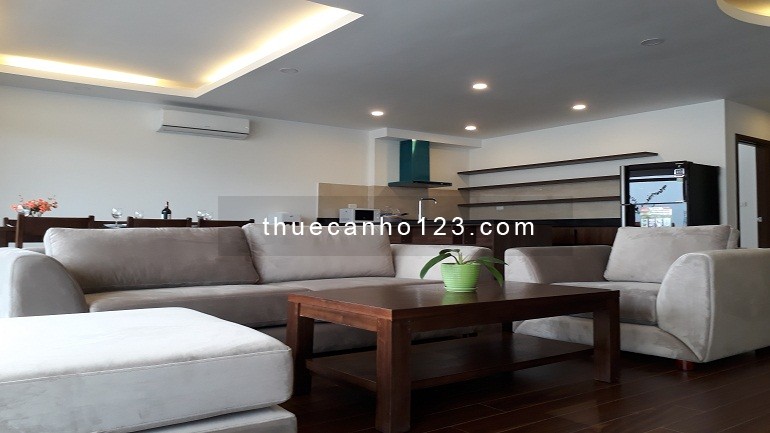 Cho thuê căn hộ dịch vụ tại Từ Hoa, Tây Hồ, 180m2, 3PN, đầy đủ nội thất cao cấp
