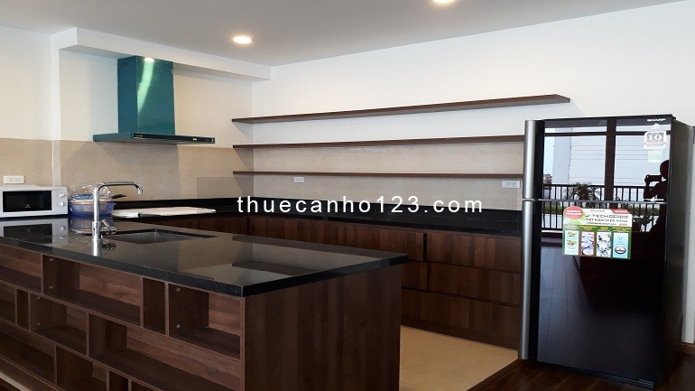 Cho thuê căn hộ dịch vụ tại Từ Hoa, Tây Hồ, 180m2, 3PN, đầy đủ nội thất cao cấp