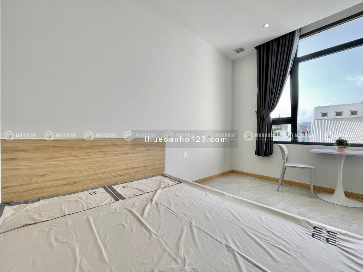 Cho thuê căn hộ cao cấp phòng 1 phòng ngủ – Cửa sổ lớn – Full nội thất – Nhất Chi Mai, Tân Bình