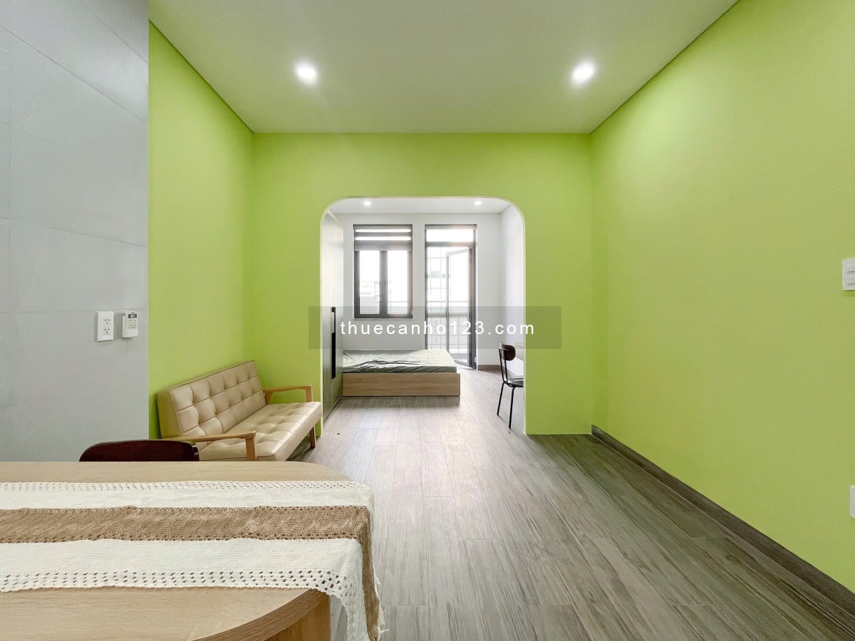 Cho Thuê Căn Hộ 1 Phòng Ngủ Riêng – Ban Công – Full Nội Thất – Nguyễn Thị Nhỏ, Quận Tân Bình
