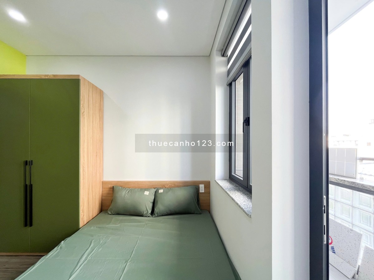 Cho Thuê Căn Hộ 1 Phòng Ngủ Riêng – Ban Công – Full Nội Thất – Nguyễn Thị Nhỏ, Quận Tân Bình