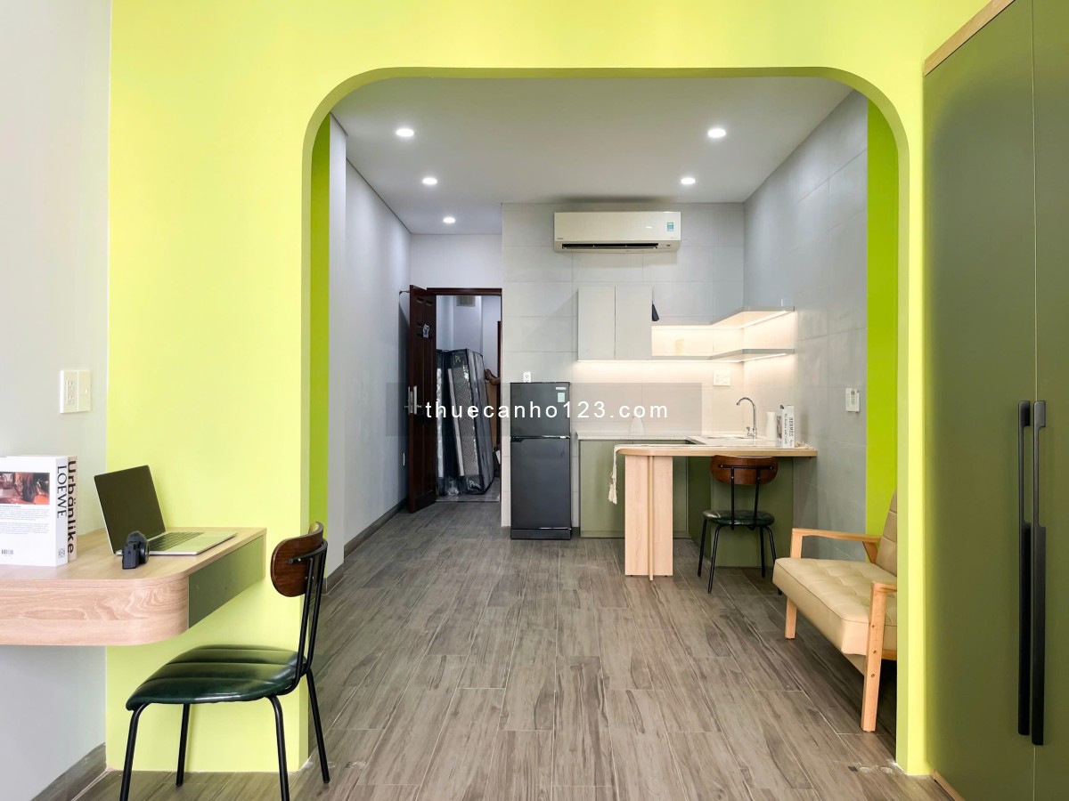 Cho Thuê Căn Hộ 1 Phòng Ngủ Riêng – Ban Công – Full Nội Thất – Nguyễn Thị Nhỏ, Quận Tân Bình