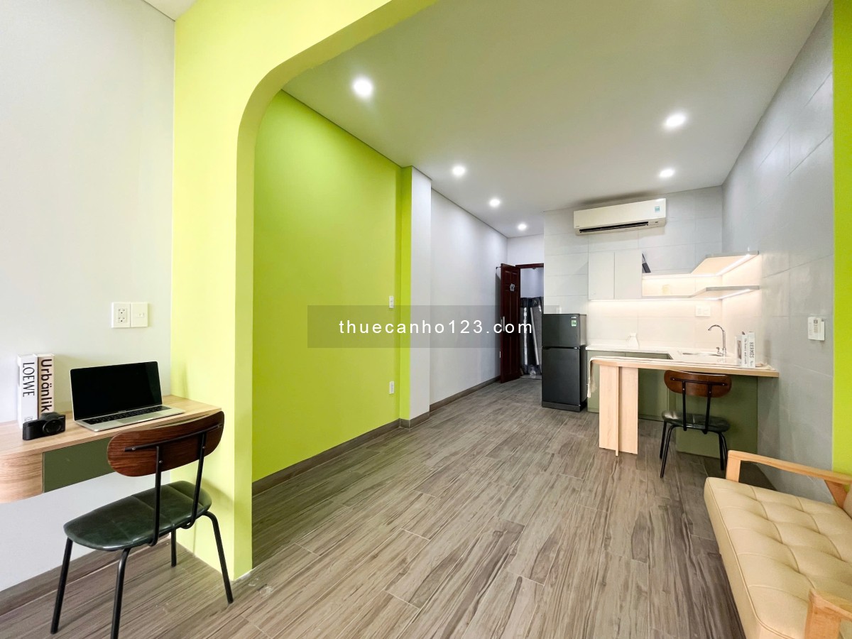 Cho Thuê Căn Hộ 1 Phòng Ngủ Riêng – Ban Công – Full Nội Thất – Nguyễn Thị Nhỏ, Quận Tân Bình
