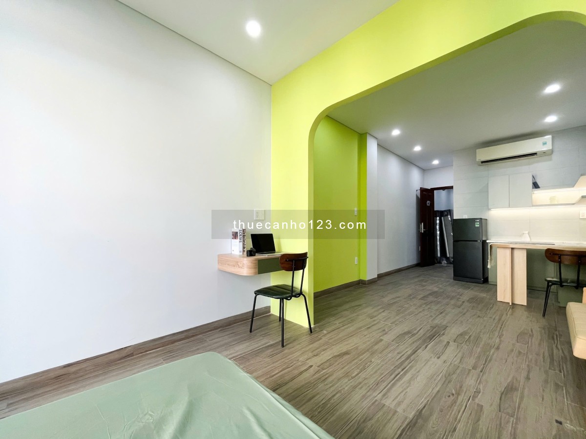 Cho Thuê Căn Hộ 1 Phòng Ngủ Riêng – Ban Công – Full Nội Thất – Nguyễn Thị Nhỏ, Quận Tân Bình