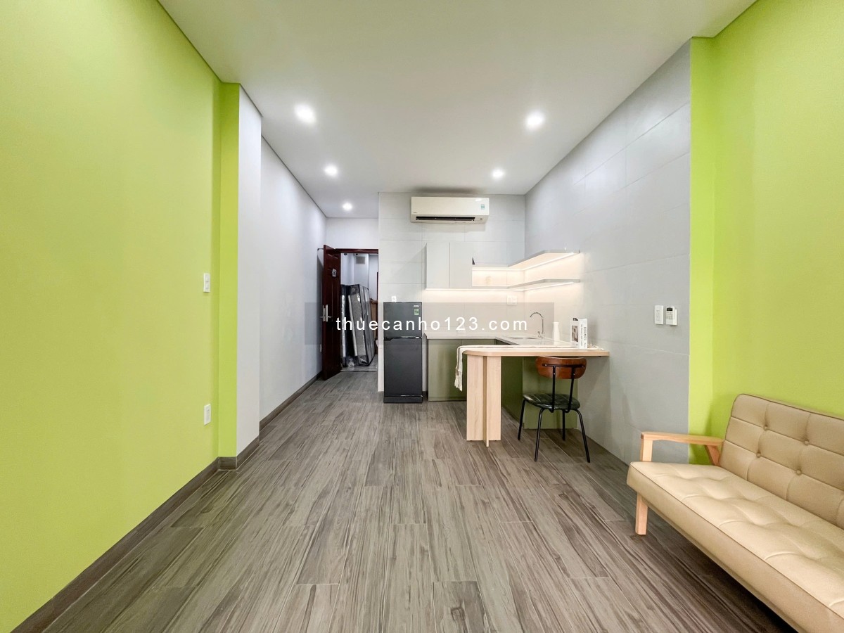 Cho Thuê Căn Hộ 1 Phòng Ngủ Riêng – Ban Công – Full Nội Thất – Nguyễn Thị Nhỏ, Quận Tân Bình