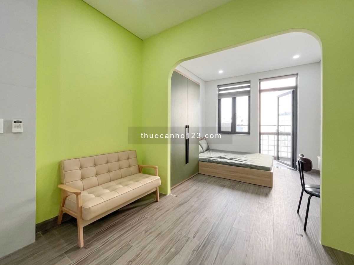 Cho Thuê Căn Hộ 1 Phòng Ngủ Riêng – Ban Công – Full Nội Thất – Nguyễn Thị Nhỏ, Quận Tân Bình