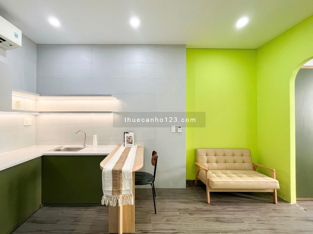 Cho Thuê Căn Hộ 1 Phòng Ngủ Riêng – Ban Công – Full Nội Thất – Nguyễn Thị Nhỏ, Quận Tân Bình