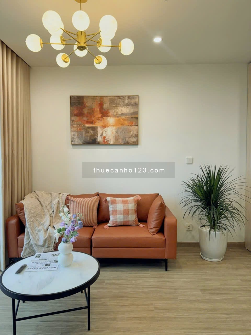 Chính chủ cho thuê căn hộ đẹp 2PN2WC tại Vinhome Ocean Park Tòa Pavilon full đồ đẹp tiện ích ngập