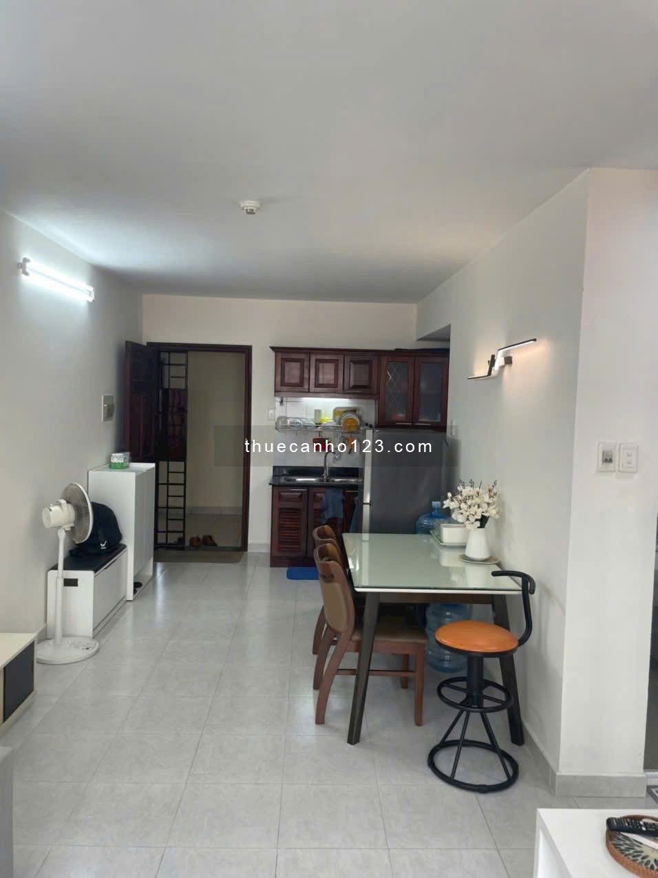 Chung cư Screc (Coopmart), 974A Trường Sa, Q3: 86m2, 2p ngủ, full nt, 13tr/th