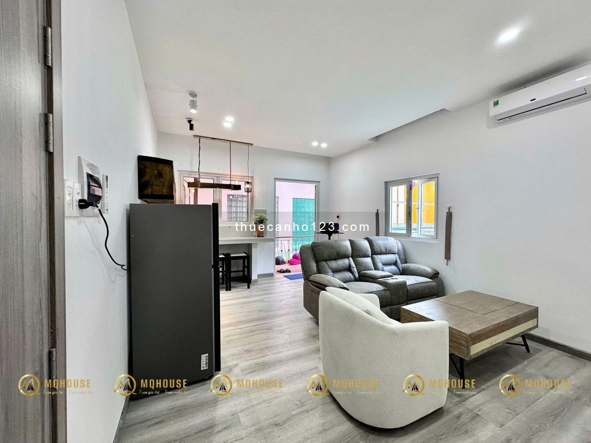 Cho thuê phòng Bình Thạnh mới 100% - Nội thất cao cấp - Bồn Tắm, Ban Công, Sân Vườn - Gần Landmark81