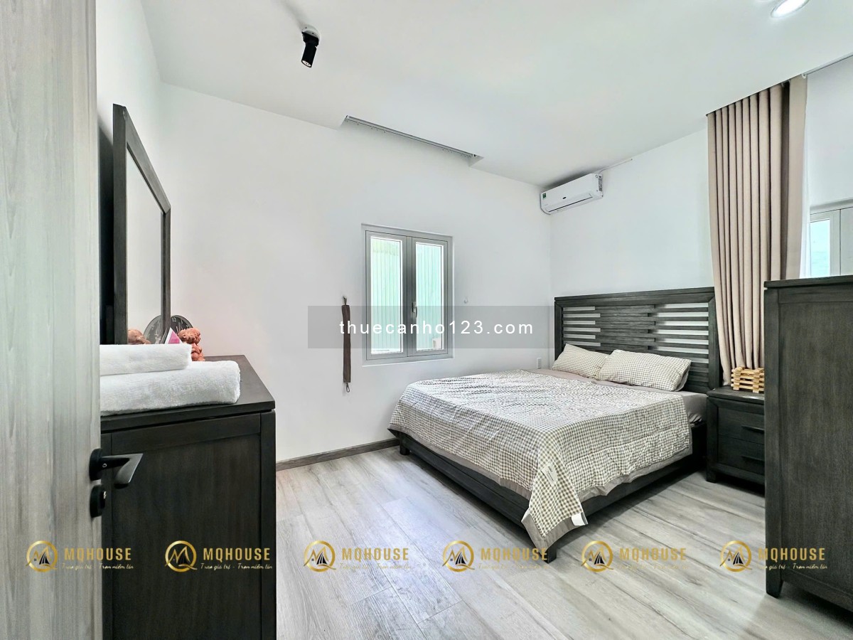 Cho thuê phòng Bình Thạnh mới 100% - Nội thất cao cấp - Bồn Tắm, Ban Công, Sân Vườn - Gần Landmark81