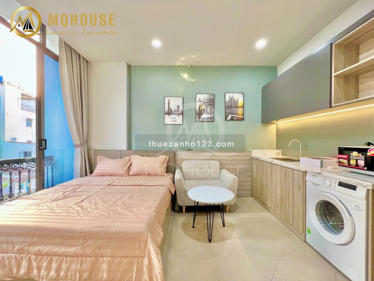 Cho thuê căn hộ giá rẻ có thang máy, tại trung tâm quận 1 free 1 xe có deal 1người
