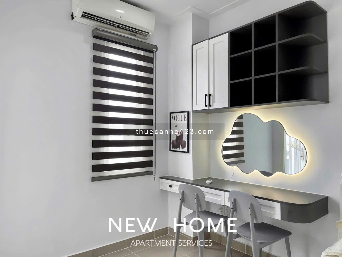 Căn hộ full NT cao cấp mặt tiền thang máy Võ Trường Toản P2 Bình Thạnh gần chợ Bà Chiểu giáp Quận 1