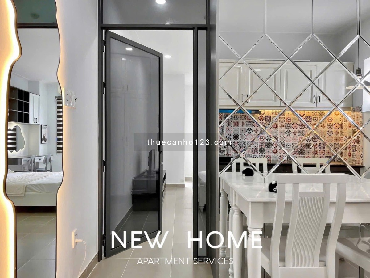 Căn hộ full NT cao cấp mặt tiền thang máy Võ Trường Toản P2 Bình Thạnh gần chợ Bà Chiểu giáp Quận 1