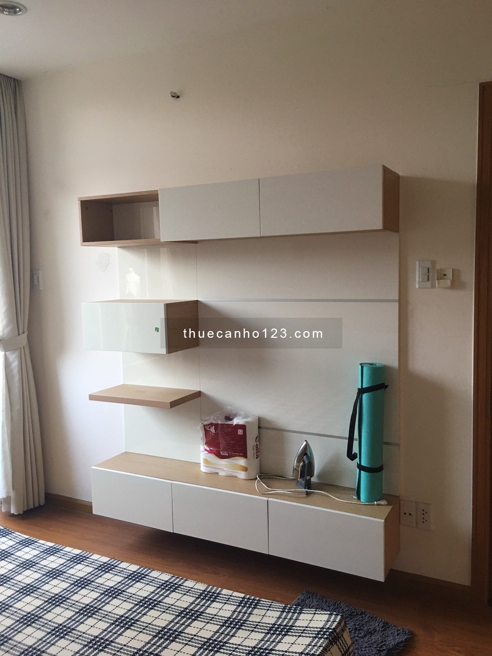 Không đăng ảo: 14 triệu/tháng – 78m², 2PN, 2WC, full nội thất. Cho thuê CHCC Him Lam Riverside, Q7