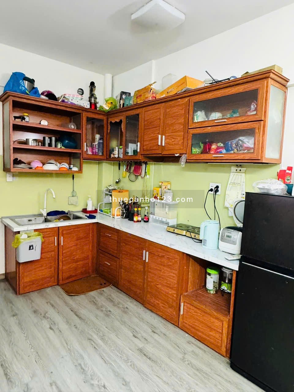 Chung cư Saigonres, Nguyễn Xí, BT: 1p ngủ, ban công, 45m2, 10tr5