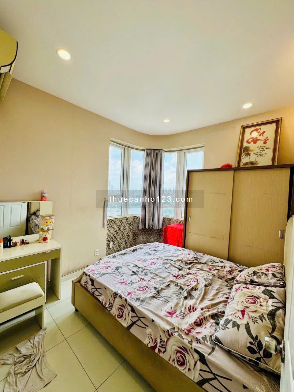 Chung cư Carillon 2 -Hòa Thạnh, Tân Phú : 97m2, 3p ngủ, 2wc, NT, 12tr/th.