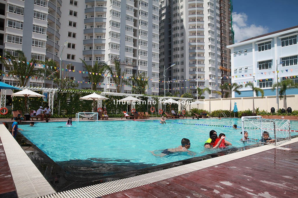 Cho thuê căn Hộ Him lam chợ Lớn, Quận 6, 83m2, 2pn, 2wc, NTCB, giá 11tr/tháng lh:0933481089