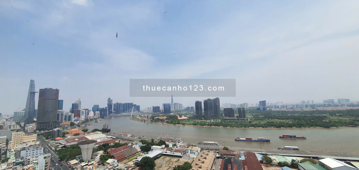Cho thuê Copac Square - Quận 4 - 3PN 2WC 126m² - NTCB 15 triệu - View pháo bông cực đẹp - LH: 035993