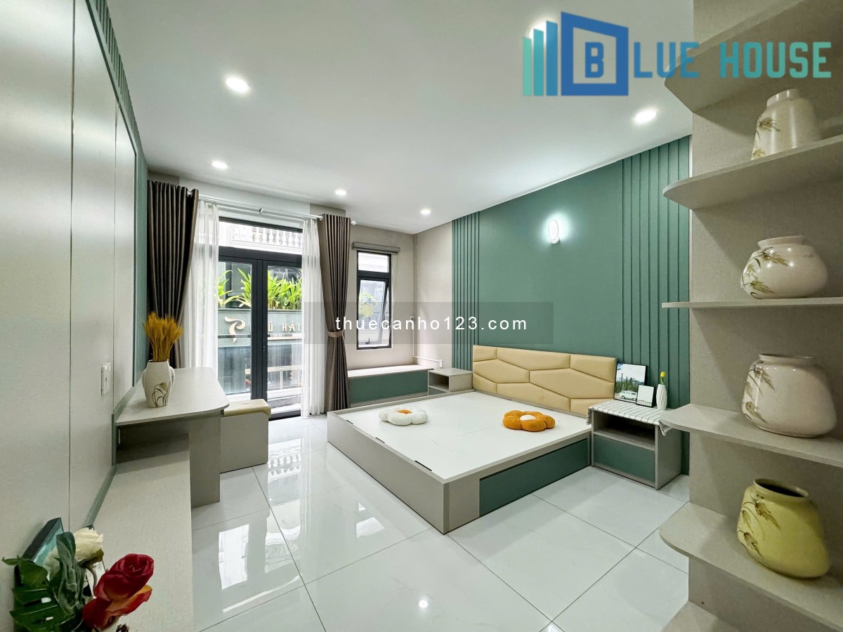 Căn hộ studio ban công cao cấp - Thoại Ngọc Hầu Tân Phú - Trống sẵn - Thiết kế sang trọng