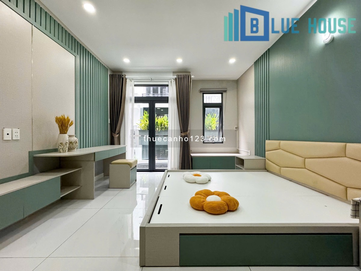 Căn hộ studio ban công cao cấp - Thoại Ngọc Hầu Tân Phú - Trống sẵn - Thiết kế sang trọng