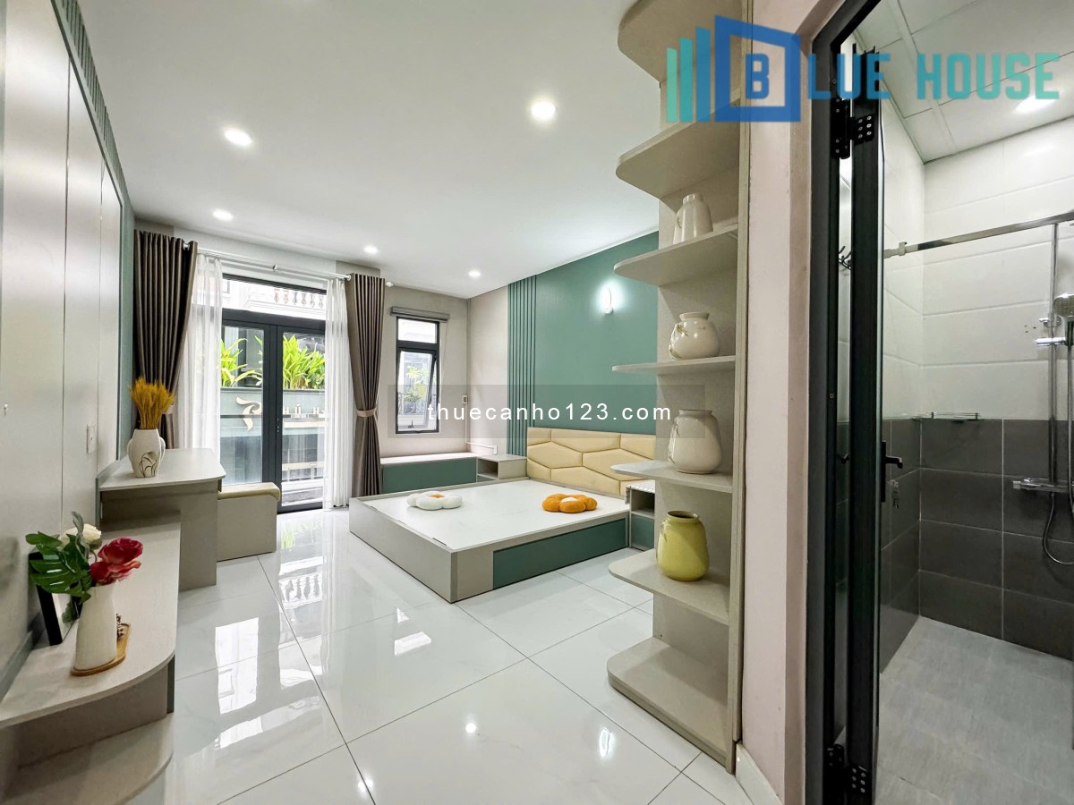 Căn hộ studio ban công cao cấp - Thoại Ngọc Hầu Tân Phú - Trống sẵn - Thiết kế sang trọng