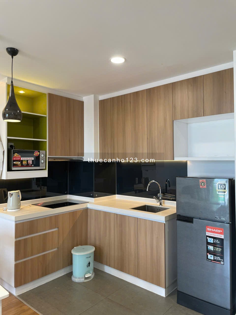 Cho thuê căn hộ Thái An 1,2,3,4, DT 45m2, 1PN giá chỉ 5tr/tháng.