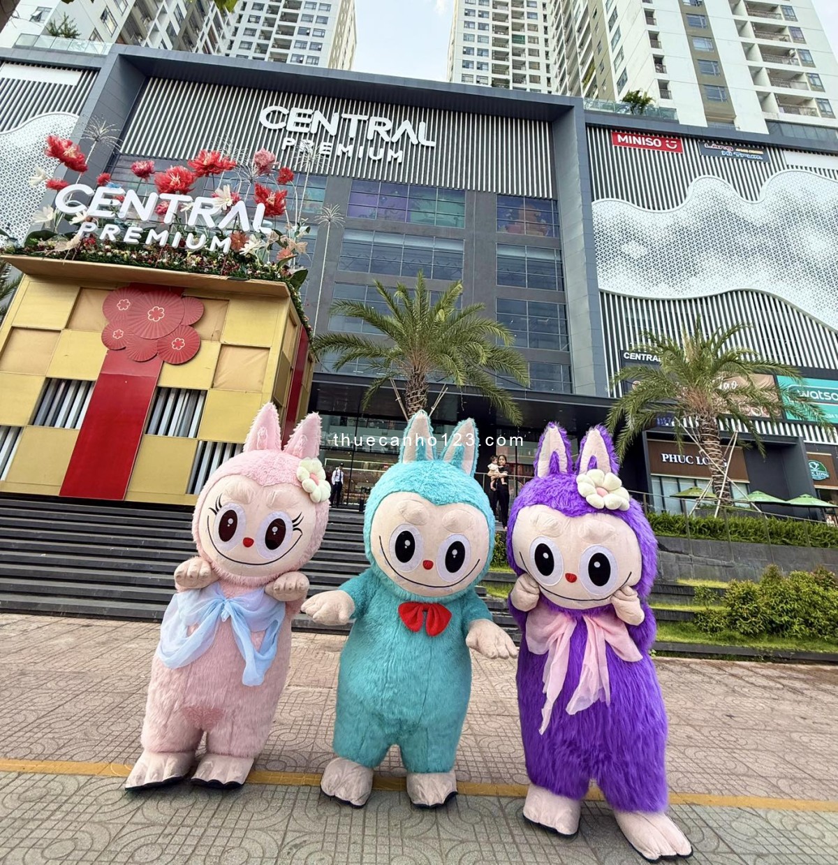 Chính Chủ Cho Thuê căn hộ 70m, 2PN 2WC, 14tr5, TTTM Central Premium Quận 8