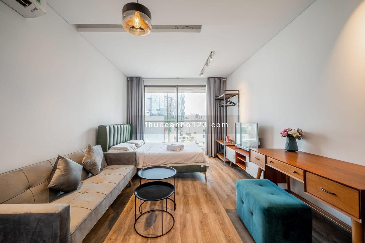 ĐẸP NHẤT KHU - Căn hộ Studio Thảo Điền full nội thất, FREE phí dịch vụ