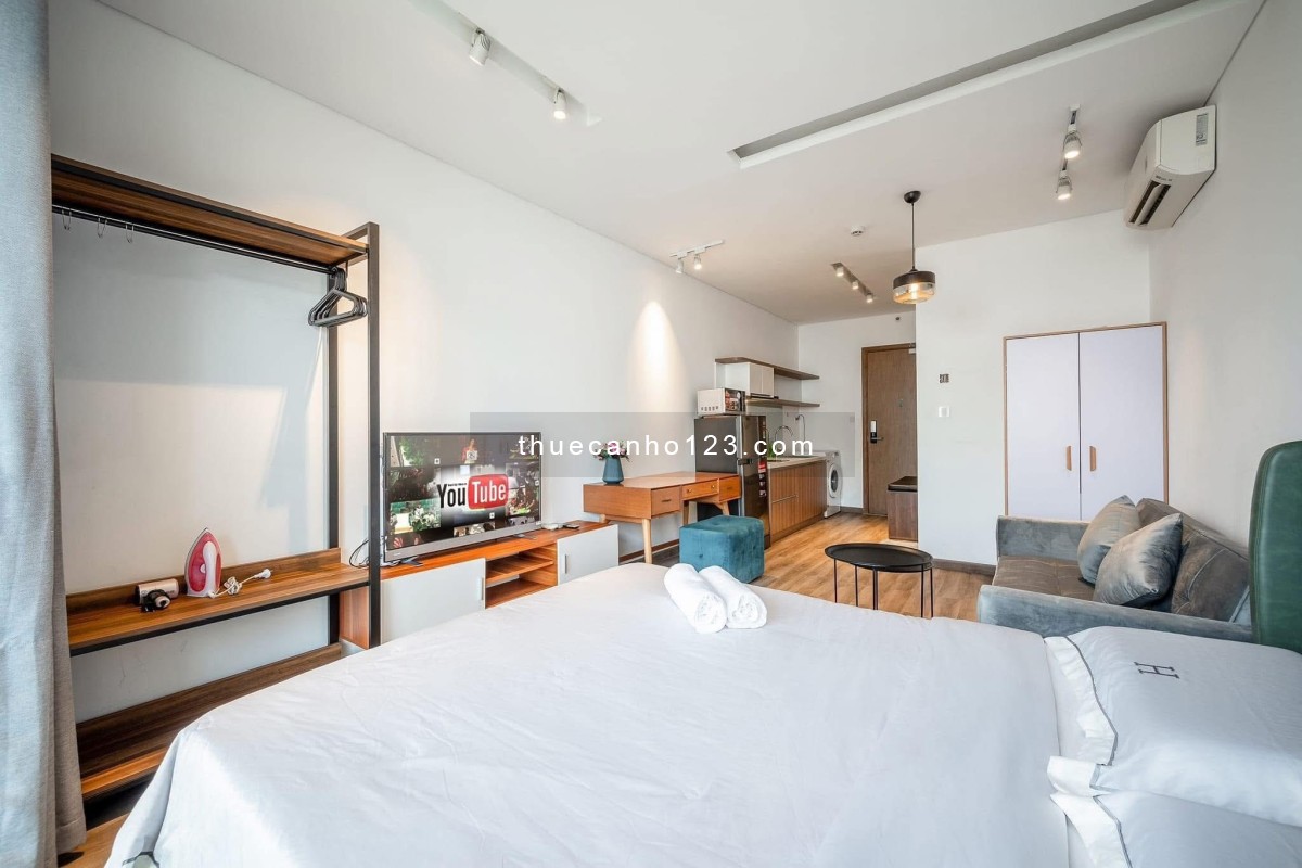 ĐẸP NHẤT KHU - Căn hộ Studio Thảo Điền full nội thất, FREE phí dịch vụ