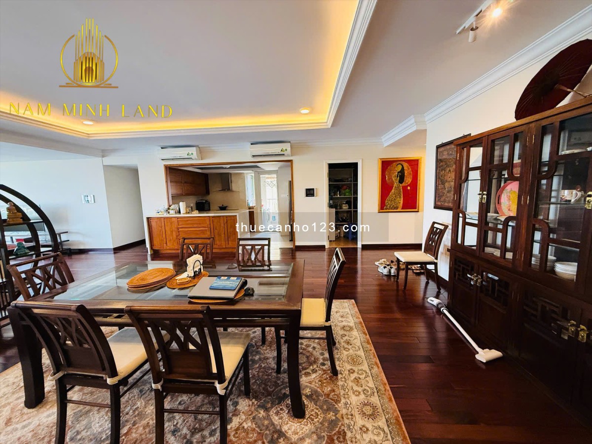 Hải Yến 0963775556 - Cho thuê căn hộ 3PN 206m2 tại Saigon Pearl - Trục view đẹp nhất dự án