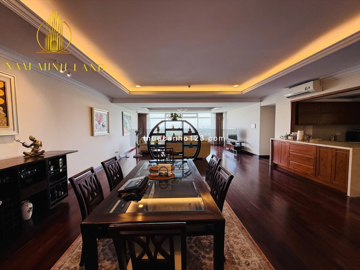 Hải Yến 0963775556 - Cho thuê căn hộ 3PN 206m2 tại Saigon Pearl - Trục view đẹp nhất dự án