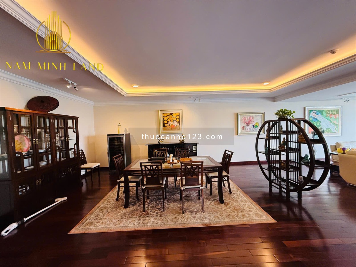 Hải Yến 0963775556 - Cho thuê căn hộ 3PN 206m2 tại Saigon Pearl - Trục view đẹp nhất dự án