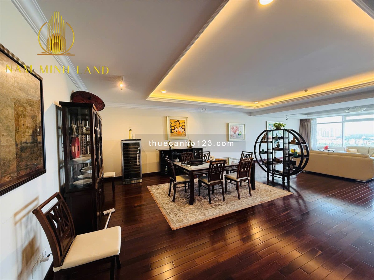 Hải Yến 0963775556 - Cho thuê căn hộ 3PN 206m2 tại Saigon Pearl - Trục view đẹp nhất dự án