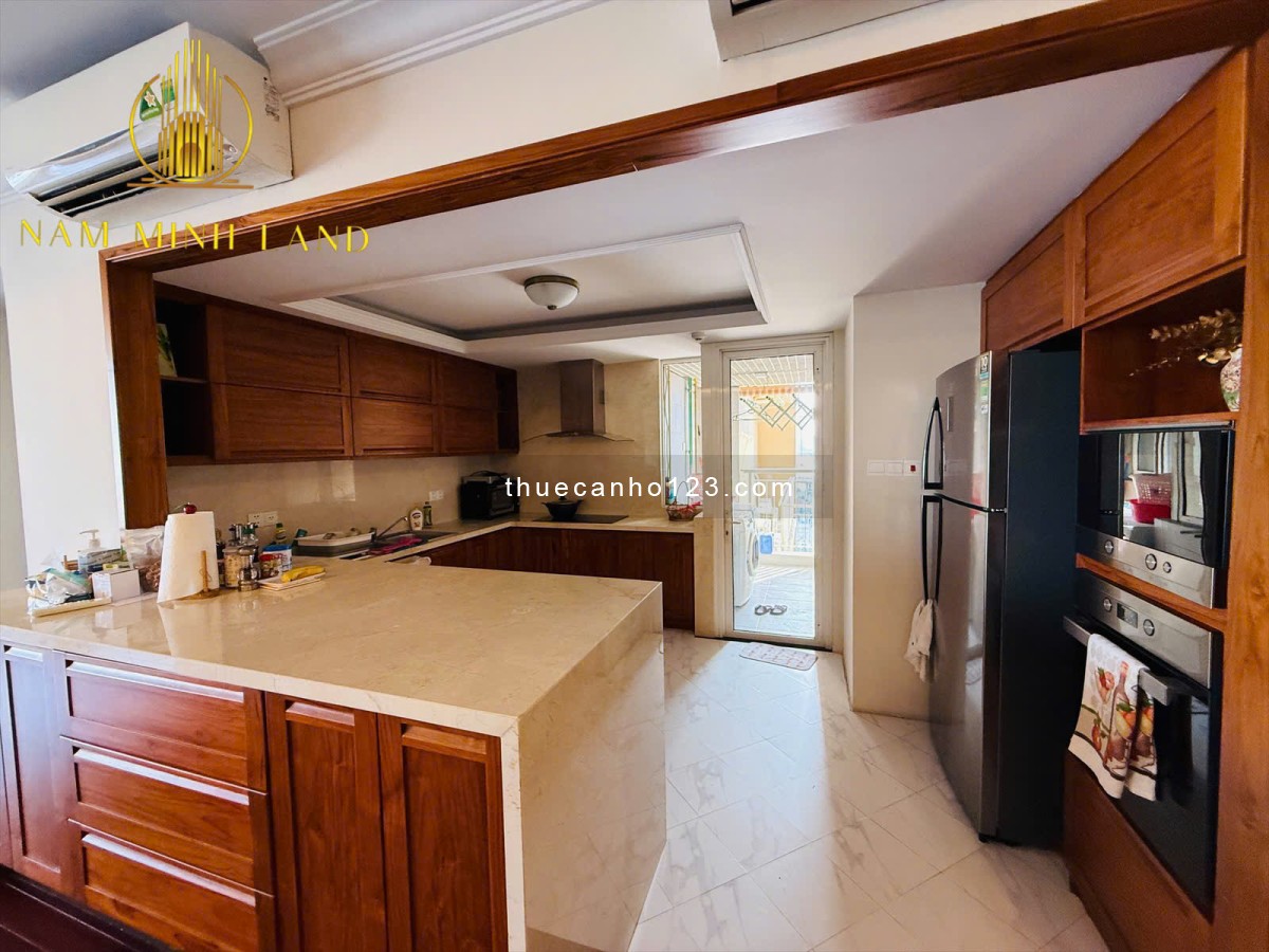 Hải Yến 0963775556 - Cho thuê căn hộ 3PN 206m2 tại Saigon Pearl - Trục view đẹp nhất dự án