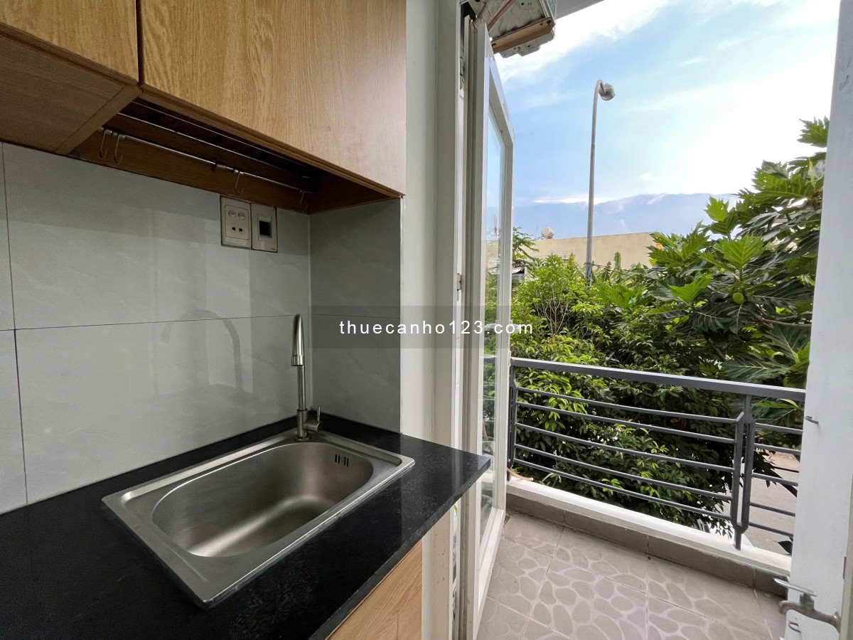 Trống Lại Căn Studio - Tách Bếp Full Nội Thất - Sân Sau Thoáng Mát - Ngay An Phú Quận 2