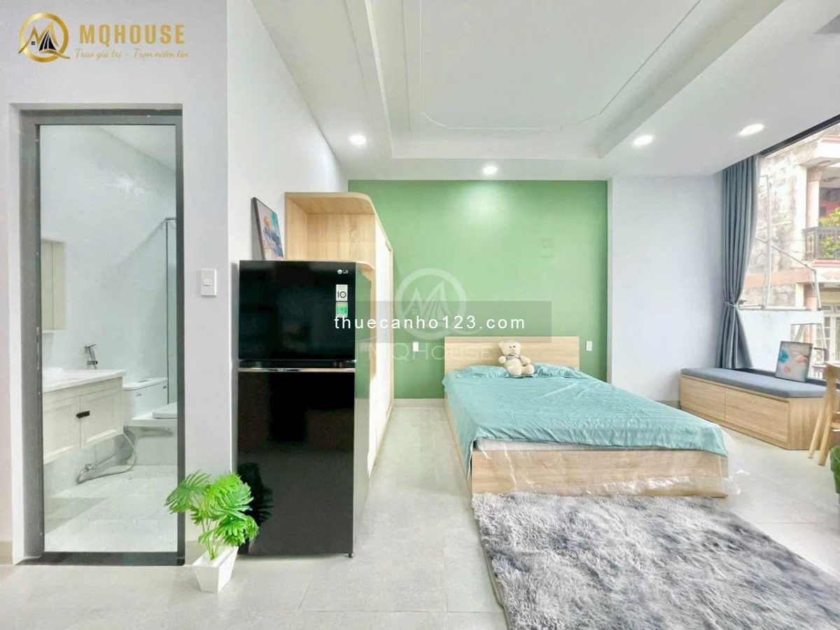 Hệ thống căn hộ 1PN Studio bang công cửa sổ gần Etown Cộng Hòa, Cầu vượt Hoàng Hoa Thám, Quận Tân Bì